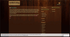 Desktop Screenshot of lovike.wordpress.com