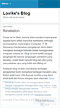 Mobile Screenshot of lovike.wordpress.com