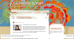 Desktop Screenshot of lleander11.wordpress.com