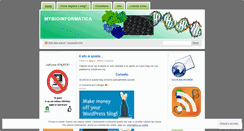 Desktop Screenshot of mybioinformatica.wordpress.com