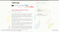 Desktop Screenshot of blissings.wordpress.com