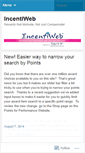 Mobile Screenshot of incentiweb.wordpress.com
