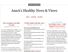 Tablet Screenshot of healthynewsandviews.wordpress.com