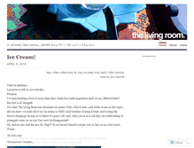 Tablet Screenshot of livingroomcoffee.wordpress.com