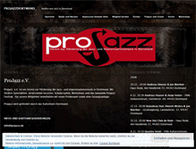 Tablet Screenshot of projazzdortmund.wordpress.com