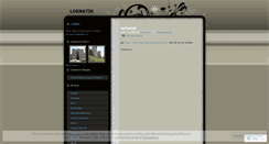 Desktop Screenshot of loenatik.wordpress.com