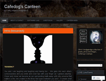 Tablet Screenshot of cafedog.wordpress.com