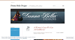 Desktop Screenshot of donnabelladesigns.wordpress.com