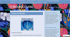 Desktop Screenshot of cantocurativo.wordpress.com
