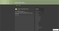 Desktop Screenshot of cindalou.wordpress.com
