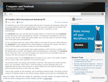 Tablet Screenshot of netebook.wordpress.com