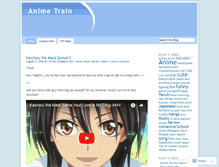 Tablet Screenshot of animetrain.wordpress.com