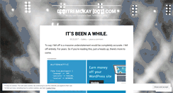 Desktop Screenshot of dimitrimckay.wordpress.com