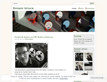 Tablet Screenshot of donkeyattack.wordpress.com
