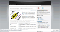 Desktop Screenshot of dominandoseo.wordpress.com