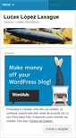 Mobile Screenshot of lucaslopezlaxaguenm.wordpress.com