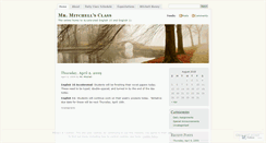 Desktop Screenshot of mrmitchellsclass.wordpress.com