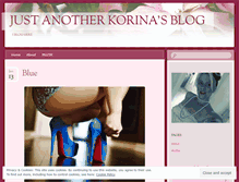 Tablet Screenshot of korinabogdanovic.wordpress.com