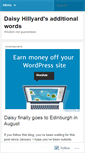 Mobile Screenshot of daisyhillyard.wordpress.com