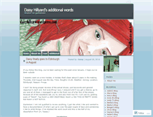 Tablet Screenshot of daisyhillyard.wordpress.com