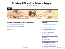 Tablet Screenshot of cvhsbiomed.wordpress.com