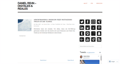 Desktop Screenshot of danielrehn.wordpress.com