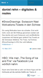 Mobile Screenshot of danielrehn.wordpress.com