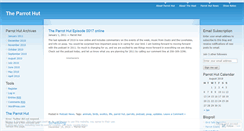 Desktop Screenshot of parrothut.wordpress.com