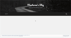 Desktop Screenshot of masterveepoems.wordpress.com