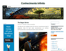 Tablet Screenshot of conhecimentoinfinito.wordpress.com