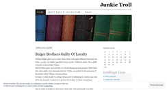 Desktop Screenshot of junkietroll.wordpress.com