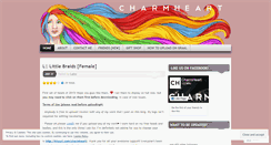 Desktop Screenshot of charmheart.wordpress.com