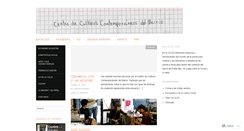 Desktop Screenshot of centrodecultivoscontemporaneosdelbarrio.wordpress.com