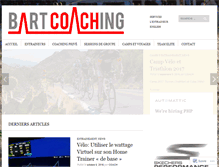 Tablet Screenshot of bartcoaching.wordpress.com