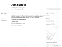 Tablet Screenshot of jamaloholic.wordpress.com