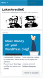 Mobile Screenshot of lukasavecunk.wordpress.com