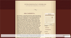 Desktop Screenshot of evelinsinata.wordpress.com