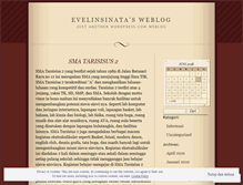 Tablet Screenshot of evelinsinata.wordpress.com