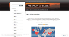Desktop Screenshot of farfarawayplaces.wordpress.com