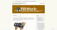 Desktop Screenshot of petworkmarketplace.wordpress.com