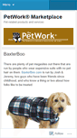 Mobile Screenshot of petworkmarketplace.wordpress.com