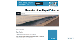 Desktop Screenshot of expatprincess.wordpress.com