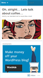 Mobile Screenshot of brownecoffee.wordpress.com