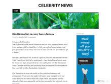 Tablet Screenshot of celebrityphotonews.wordpress.com