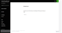 Desktop Screenshot of alexandragrabensee.wordpress.com