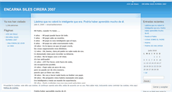 Desktop Screenshot of encarnasilesromero.wordpress.com