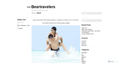 Desktop Screenshot of beartravelers.wordpress.com