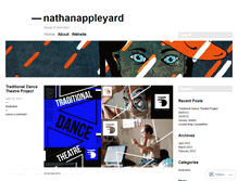 Tablet Screenshot of nathanappleyard.wordpress.com