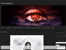 Tablet Screenshot of ennanhamillart.wordpress.com