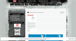 Desktop Screenshot of noiragazzeperemergency.wordpress.com